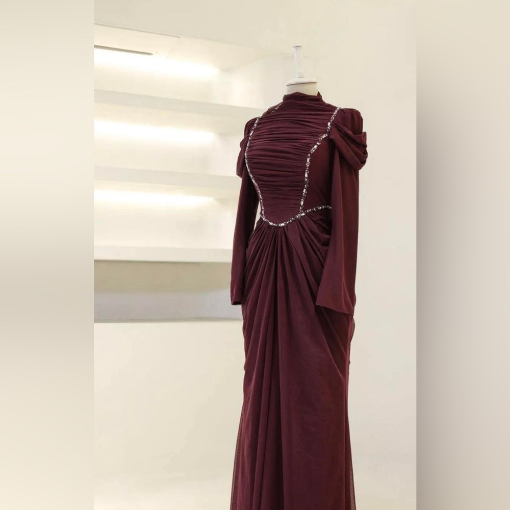 Long sleeve maxi dress
